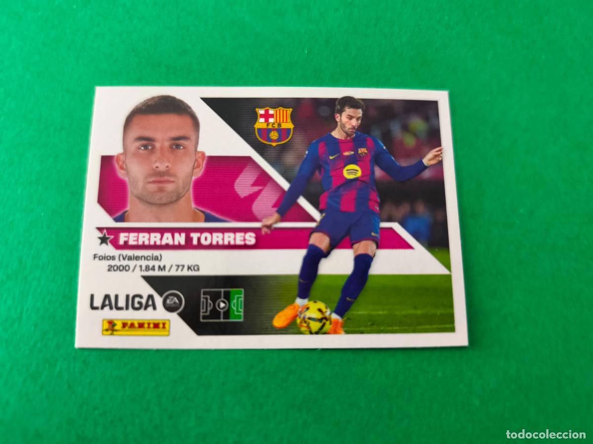 Cromos de f&uacute;tbol: CROMO FUTBOL FERRAN TORRES F.C.BARCELONA SIN PEGAR N&ordm; 18 LIGA ESTE 2026-2027/26-27 PANINI
