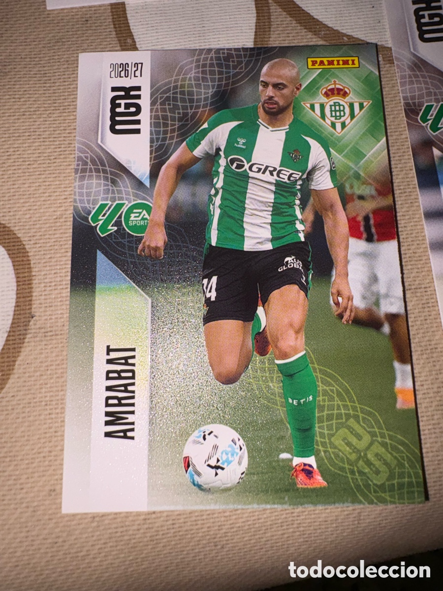 Football Stickers: Amrabat Betis megacracks 2026-2027 2026-2027