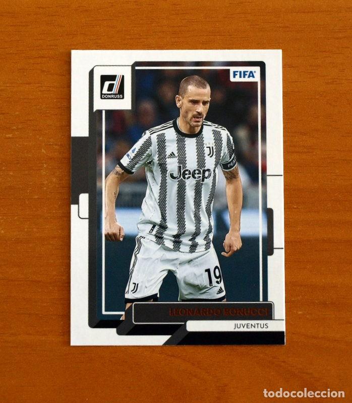 Football Stickers: Juventus - N&ordm; 155 Leonardo Bonucci - D-DONRUSS SOCCER -FIFA -Panini 2022-2023-22-23
