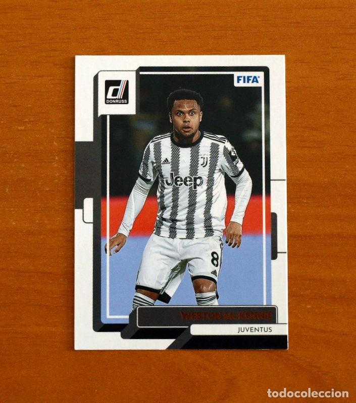 Football Stickers: Juventus - N&ordm; 157 Weston McKennie - D-DONRUSS SOCCER -FIFA -Panini 2022-2023-22-23