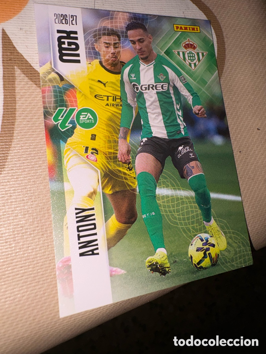 Cromos de f&uacute;tbol: Antony Betis megacracks 2026-2027 2026-2027