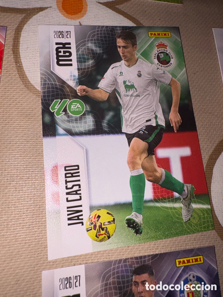 Cromos de f&uacute;tbol: Javi Castro racing megacracks 2026-2027 2026-2027