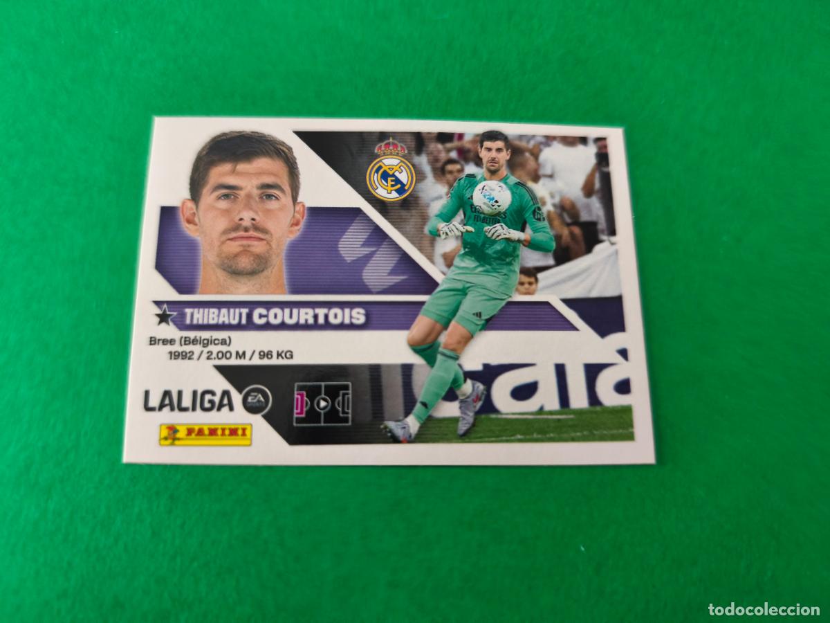 Cromos de f&uacute;tbol: CROMO FUTBOL COURTOIS REAL MADRID C.F. SIN PEGAR N&ordm; 3 LIGA ESTE 2026-2027/26-27 PANINI