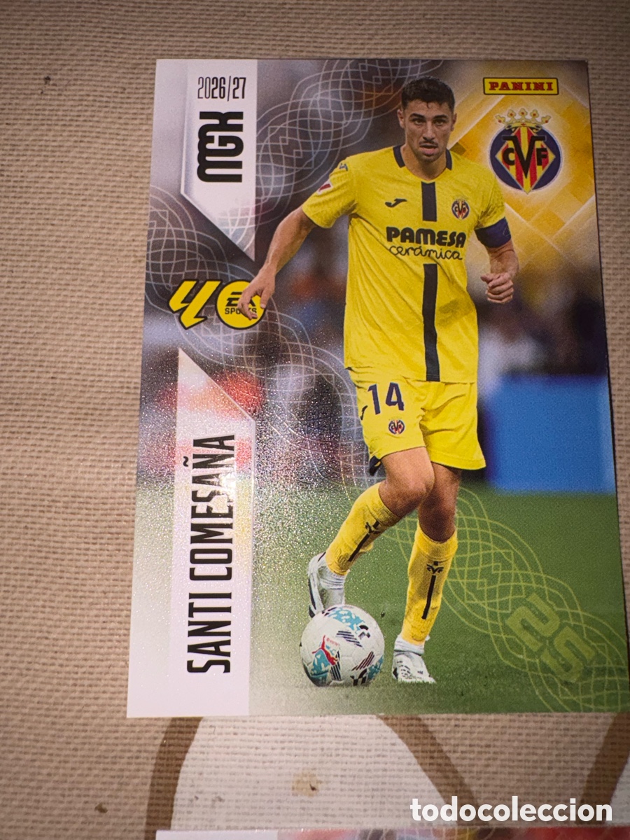 Cromos de f&uacute;tbol: Santi comesa&ntilde;a megacracks 2026-2027 2026-2027