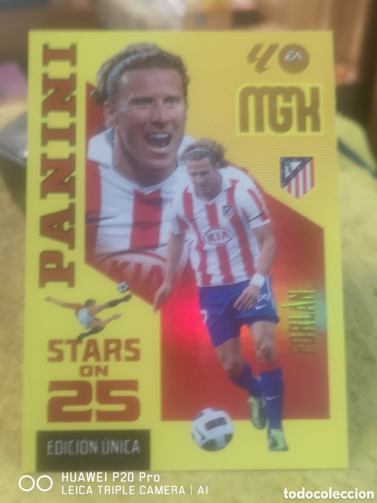 Cromos de f&uacute;tbol: MEGACRACKS 2026/27 CARD 25 ANIVERSARIO EDICION LIMITADA 439 FORLAN - ATLETICO DE MADRID