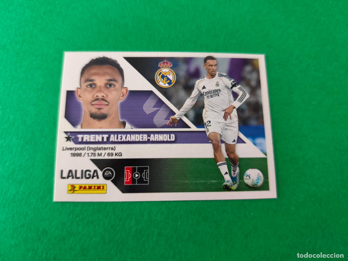 Cromos de f&uacute;tbol: CROMO FUTBOL TRENT REAL MADRID C.F. SIN PEGAR N&ordm; 5 LIGA ESTE 2026-2027/26-27 PANINI
