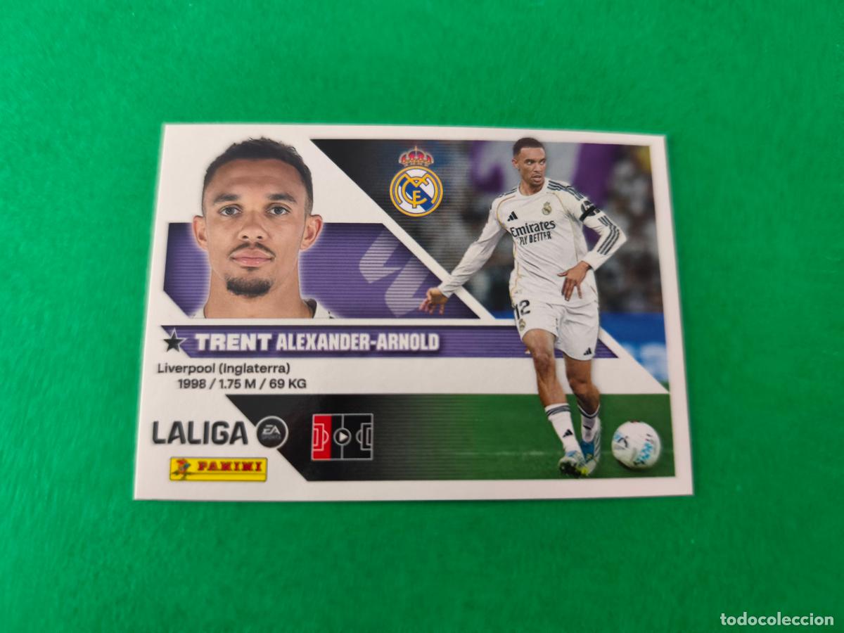 Cromos de f&uacute;tbol: CROMO FUTBOL TRENT REAL MADRID C.F. SIN PEGAR N&ordm; 5 LIGA ESTE 2026-2027/26-27 PANINI