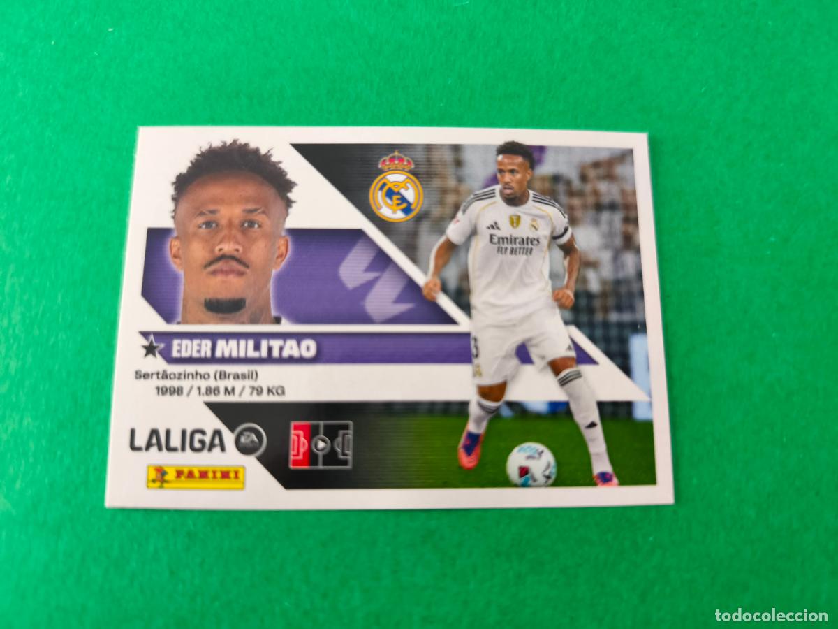 Cromos de f&uacute;tbol: CROMO FUTBOL MILITAO REAL MADRID C.F. SIN PEGAR N&ordm; 6 LIGA ESTE 2026-2027/26-27 PANINI