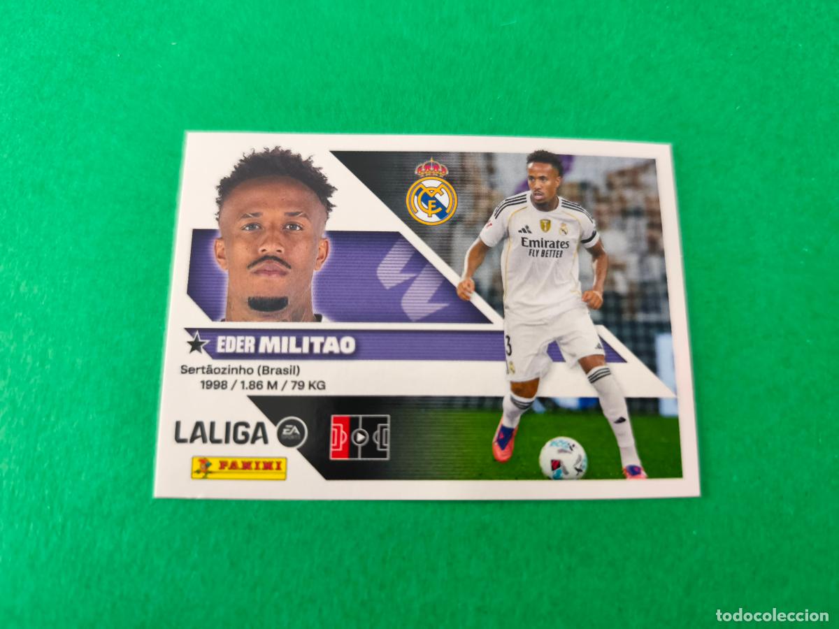 Cromos de f&uacute;tbol: CROMO FUTBOL MILITAO REAL MADRID C.F. SIN PEGAR N&ordm; 6 LIGA ESTE 2026-2027/26-27 PANINI
