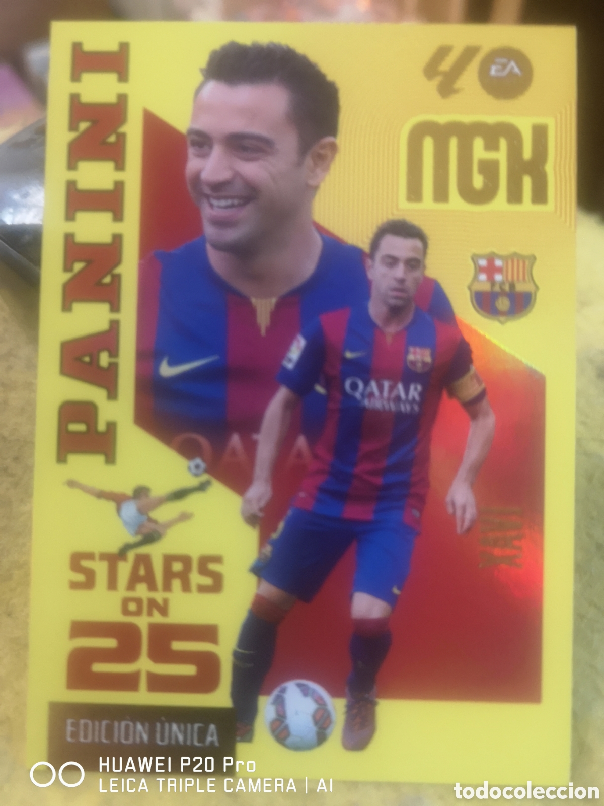Cromos de f&uacute;tbol: MEGACRACKS 2026/27 CARD 25 ANIVERSARIO EDICION LIMITADA 427 XAVI - BARCELONA