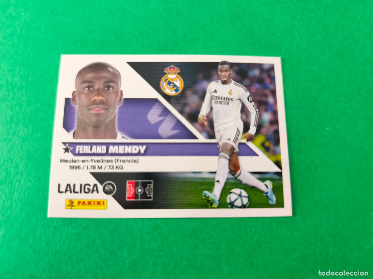 Cromos de f&uacute;tbol: CROMO FUTBOL MENDY REAL MADRID C.F. SIN PEGAR N&ordm; 10 B LIGA ESTE 2026-2027/26-27 PANINI