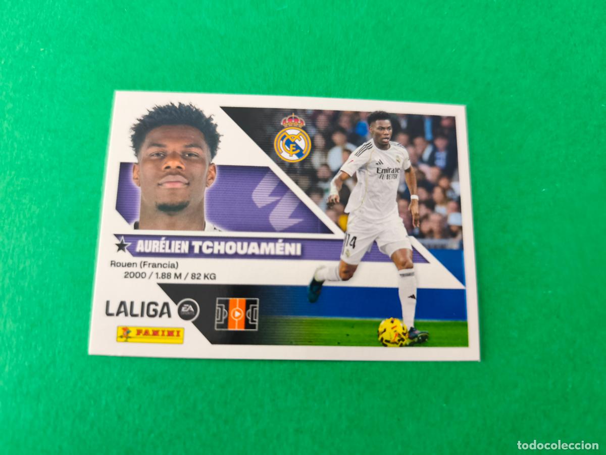 Cromos de f&uacute;tbol: CROMO FUTBOL TCHOUAMENI REAL MADRID C.F. SIN PEGAR N&ordm; 11 LIGA ESTE 2026-2027/26-27 PANINI