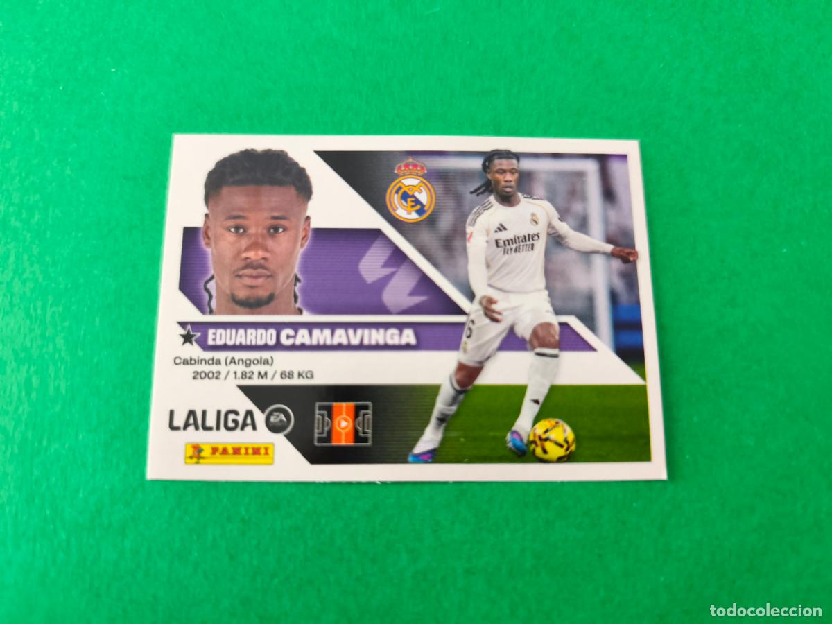 Cromos de f&uacute;tbol: CROMO FUTBOL CAMAVINGA REAL MADRID C.F. SIN PEGAR N&ordm; 13 LIGA ESTE 2026-2027/26-27 PANINI