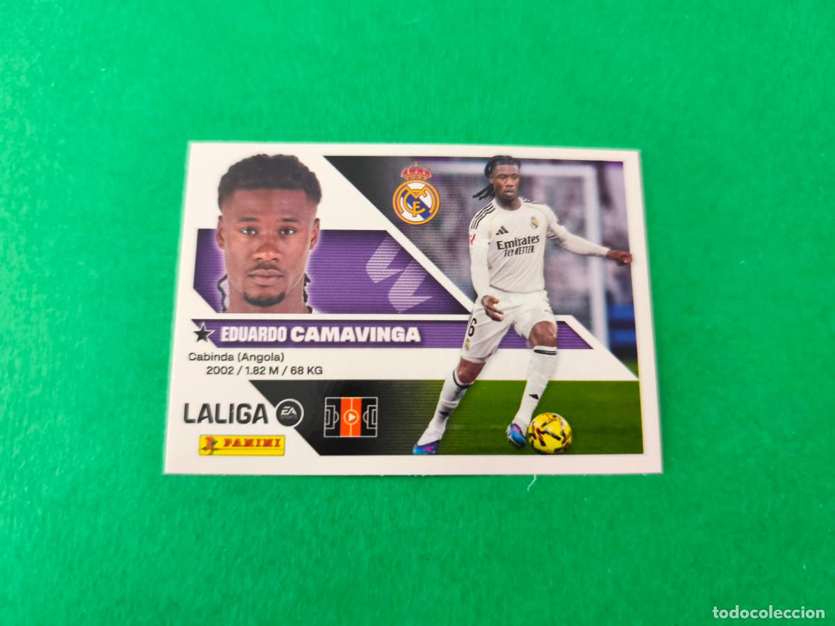 Cromos de f&uacute;tbol: CROMO FUTBOL CAMAVINGA REAL MADRID C.F. SIN PEGAR N&ordm; 13 LIGA ESTE 2026-2027/26-27 PANINI