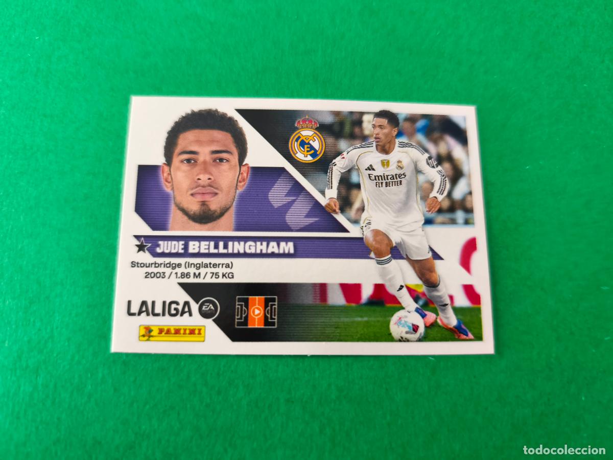 Cromos de f&uacute;tbol: CROMO FUTBOL BELLINGHAM REAL MADRID C.F. SIN PEGAR N&ordm; 14 LIGA ESTE 2026-2027/26-27 PANINI