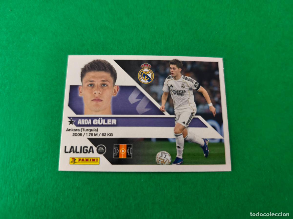 Cromos de f&uacute;tbol: CROMO FUTBOL GULER REAL MADRID C.F. SIN PEGAR N&ordm; 15 A LIGA ESTE 2026-2027/26-27 PANINI