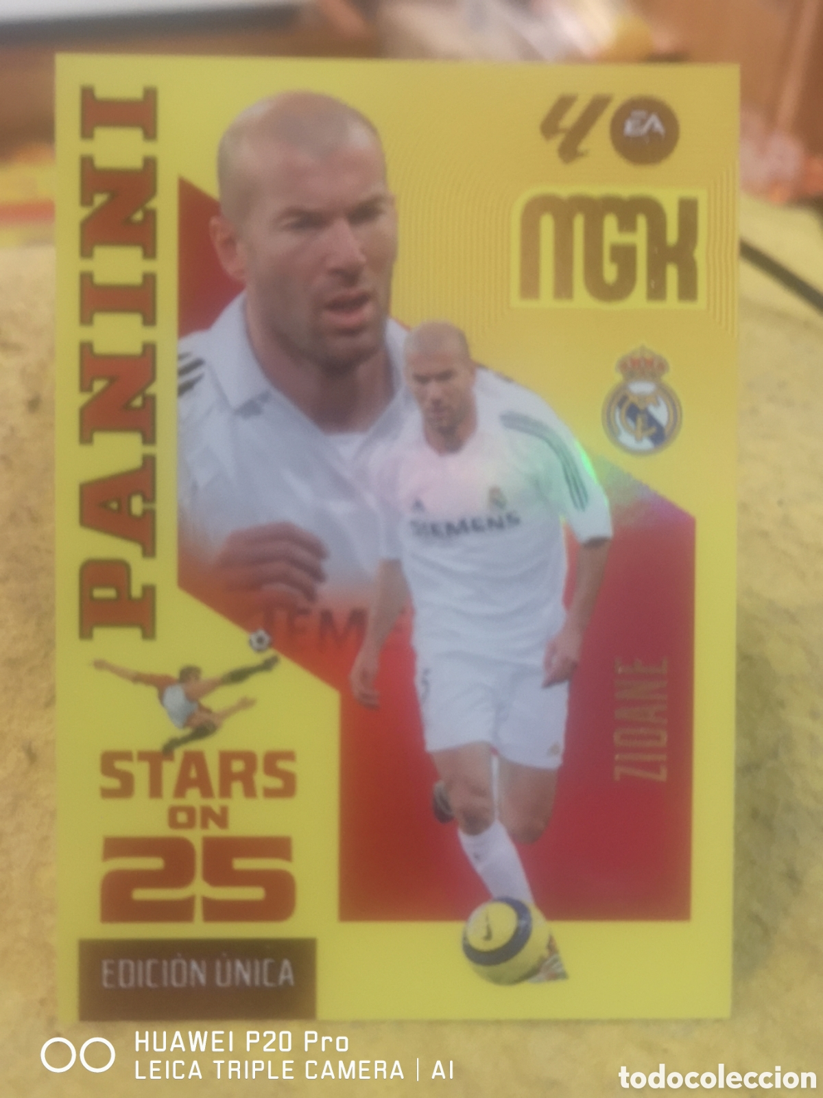 Cromos de f&uacute;tbol: MEGACRACKS 2026 27 CARD 25 ANIVERSARIO EDICION LIMITADA 430 ZIDANE - REAL MADRID
