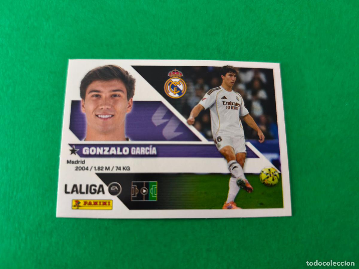 Cromos de f&uacute;tbol: CROMO FUTBOL GONZALO REAL MADRID C.F. SIN PEGAR N&ordm; 17 LIGA ESTE 2026-2027/26-27 PANINI