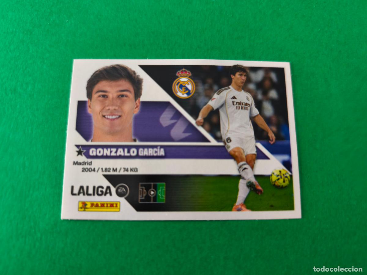 Cromos de f&uacute;tbol: CROMO FUTBOL GONZALO REAL MADRID C.F. SIN PEGAR N&ordm; 17 LIGA ESTE 2026-2027/26-27 PANINI