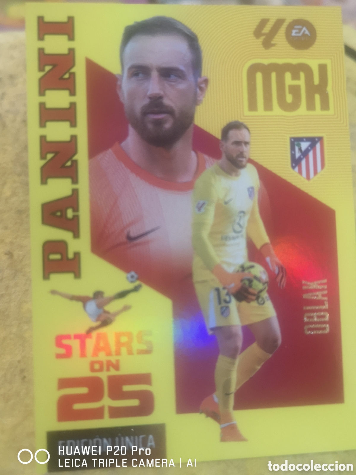 Cromos de f&uacute;tbol: MEGACRACKS 2026 27 CARD 25 ANIVERSARIO EDICION LIMITADA 447 OBLAK - ATLETICO DE MADRID