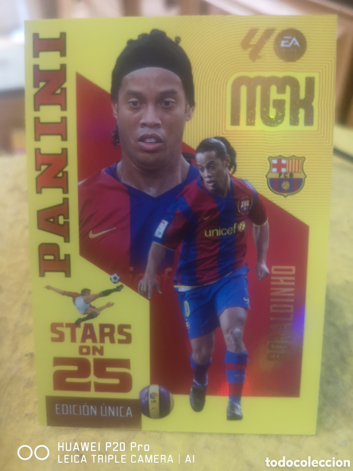 Cromos de f&uacute;tbol: MEGACRACKS 2026 27 CARD 25 ANIVERSARIO EDICION LIMITADA 436 RONALDINHO - BARCELONA