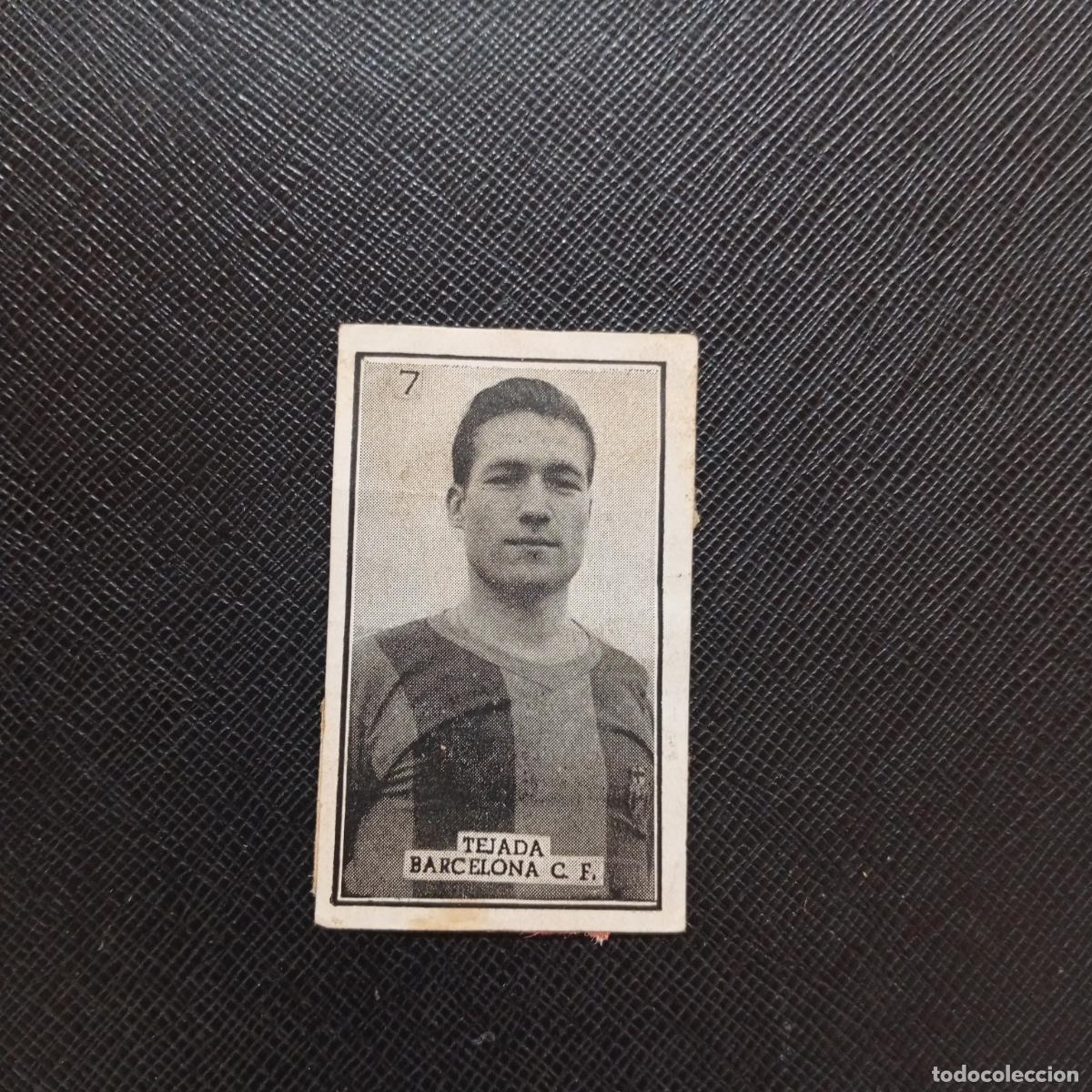 Cromos de f&uacute;tbol: 7 TEJADA BARCELONA GRAFICAS BRASIL 1956 1957 FUTBOL LIGA 56 57 - DESPEGADO - A174 PG41