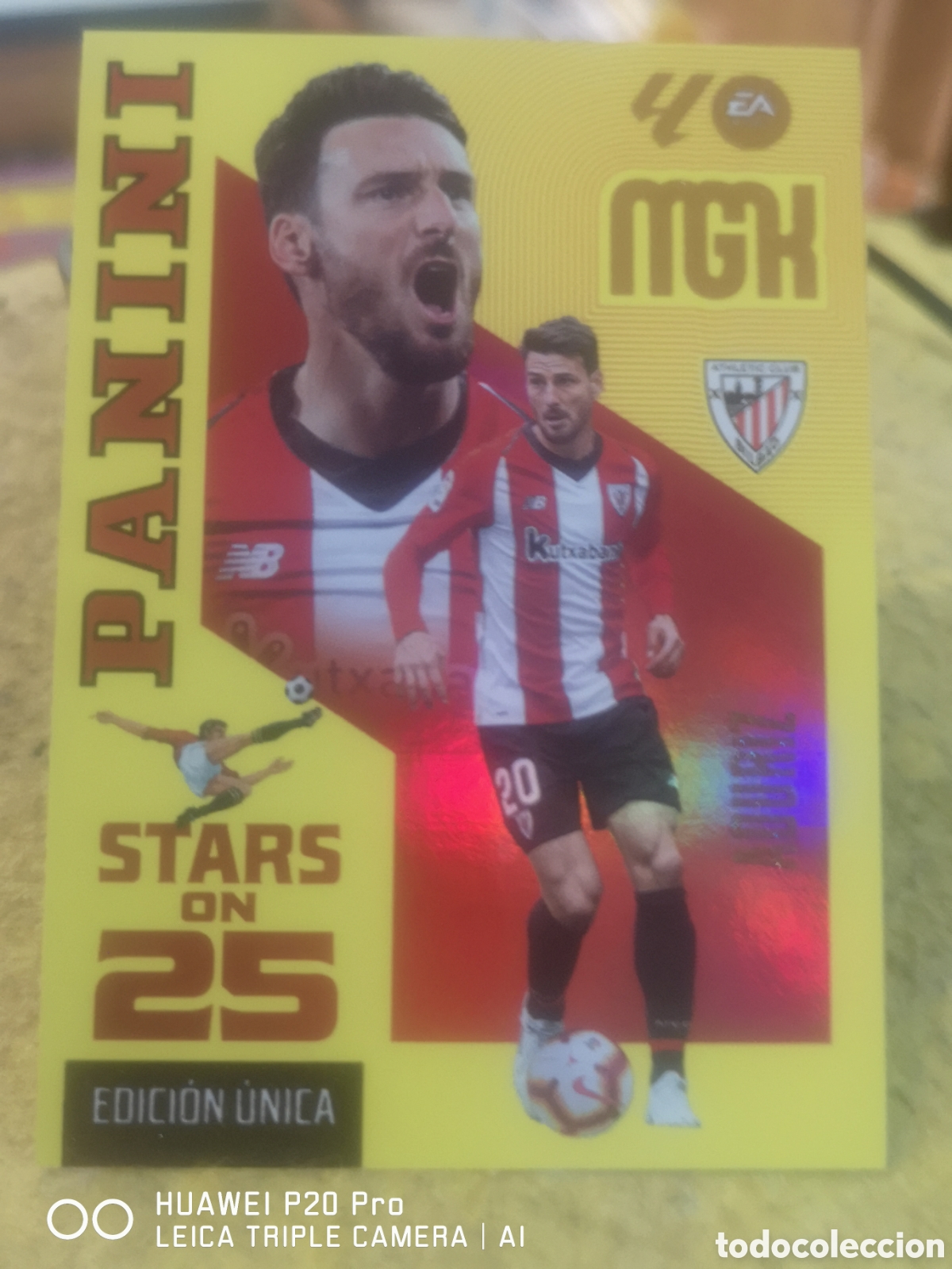 Cromos de f&uacute;tbol: MEGACRACKS 2026 27 CARD 25 ANIVERSARIO EDICION LIMITADA 433 ADURIZ - ATHLETIC DE BILBAO