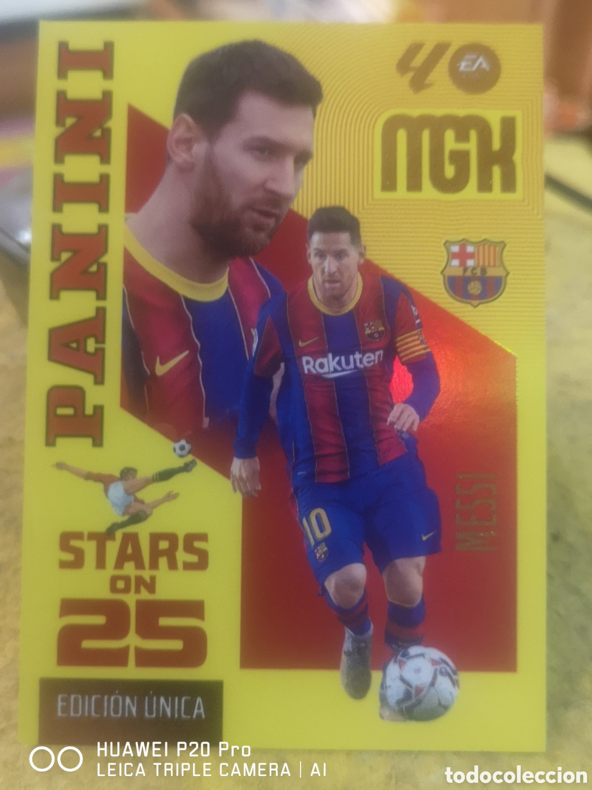 Cromos de f&uacute;tbol: MEGACRACKS 2026 27 CARD 25 ANIVERSARIO EDICION LIMITADA 440 MESSI - BARCELONA