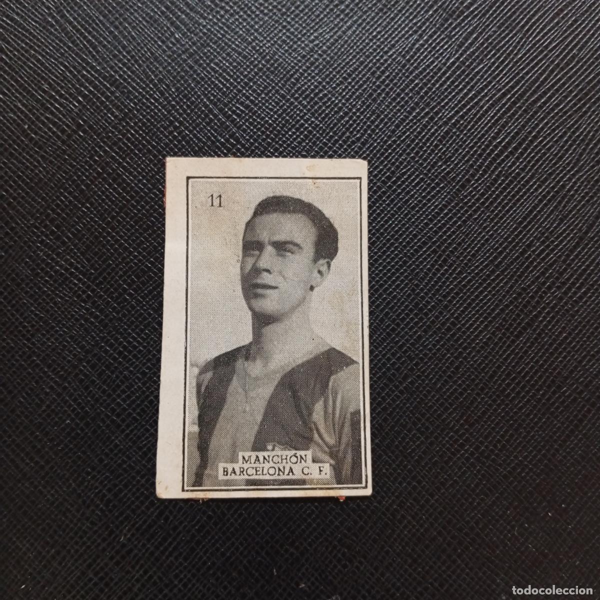 Cromos de f&uacute;tbol: 11 MANCHON BARCELONA GRAFICAS BRASIL 1956 1957 FUTBOL LIGA 56 57 - DESPEGADO - A174 PG514