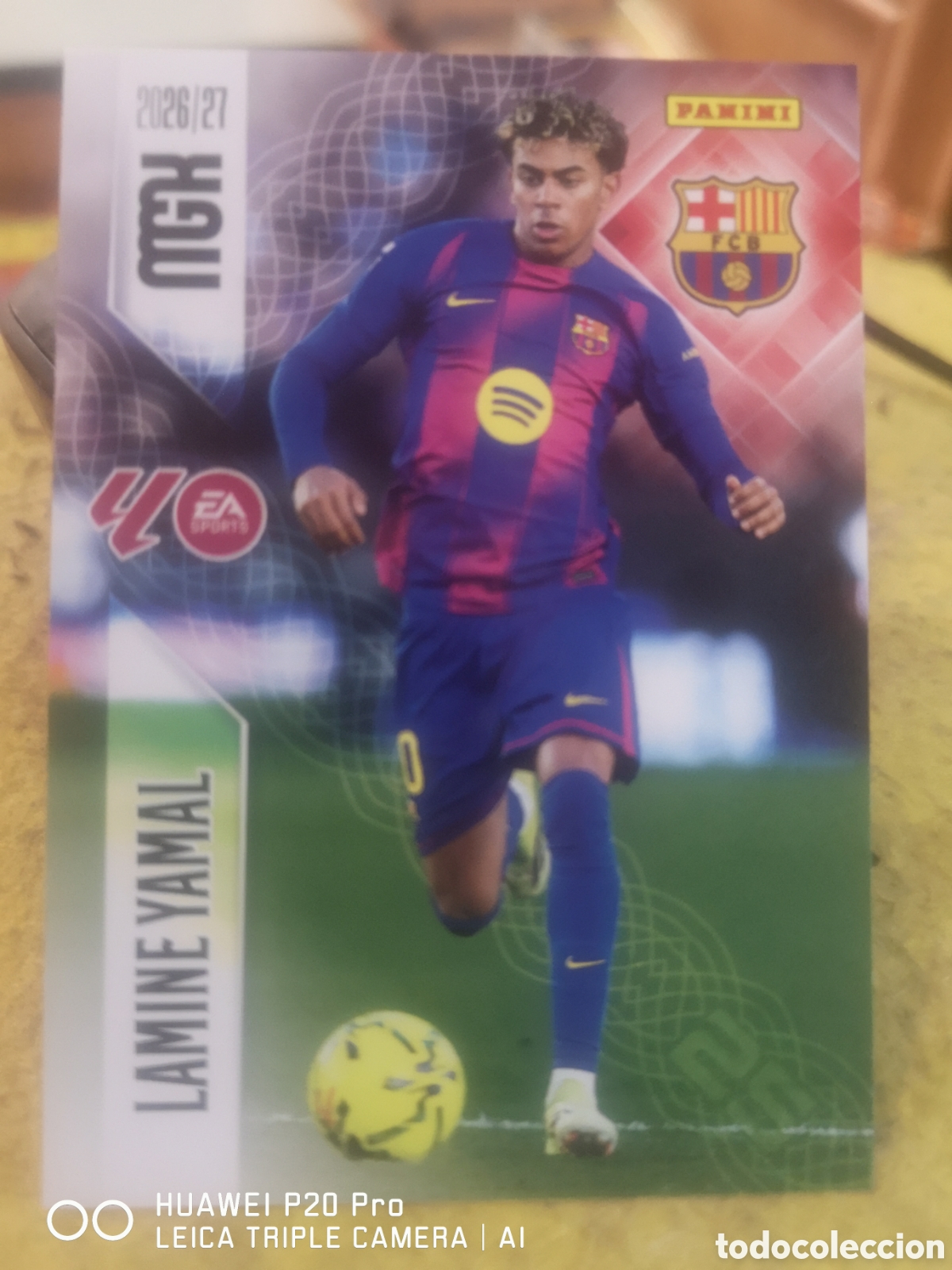 Fu&szlig;ball-Sticker: MEGACRACKS 2026 27 LAMINE YAMAL 89 - BARCELONA