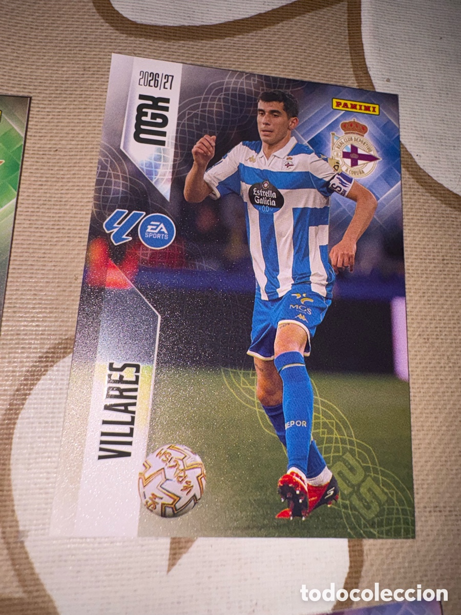 Fu&szlig;ball-Sticker: Villares deportivo megacrack 2026-2027 26-27