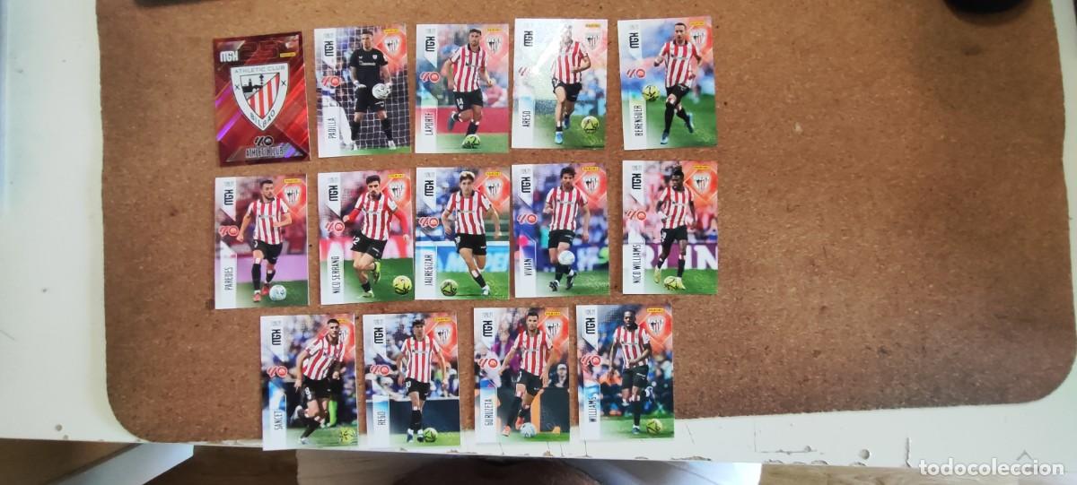 Cromos de f&uacute;tbol: NUEVOS MEGACRACKS 26/27 LOTE 14 CARTAS DEL ATHLETIC CLUB # PANINI