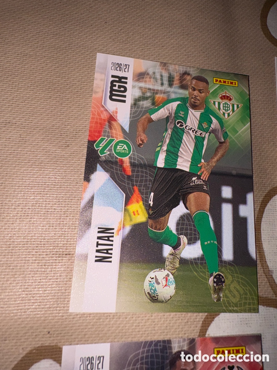 Cromos de f&uacute;tbol: Nat&aacute;n Betis megacrack 2026-2027 26-27