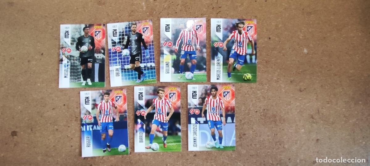 Cromos de f&uacute;tbol: NUEVOS MEGACRACKS 26/27 LOTE 7 CARTAS DEL AT MADRID # PANINI