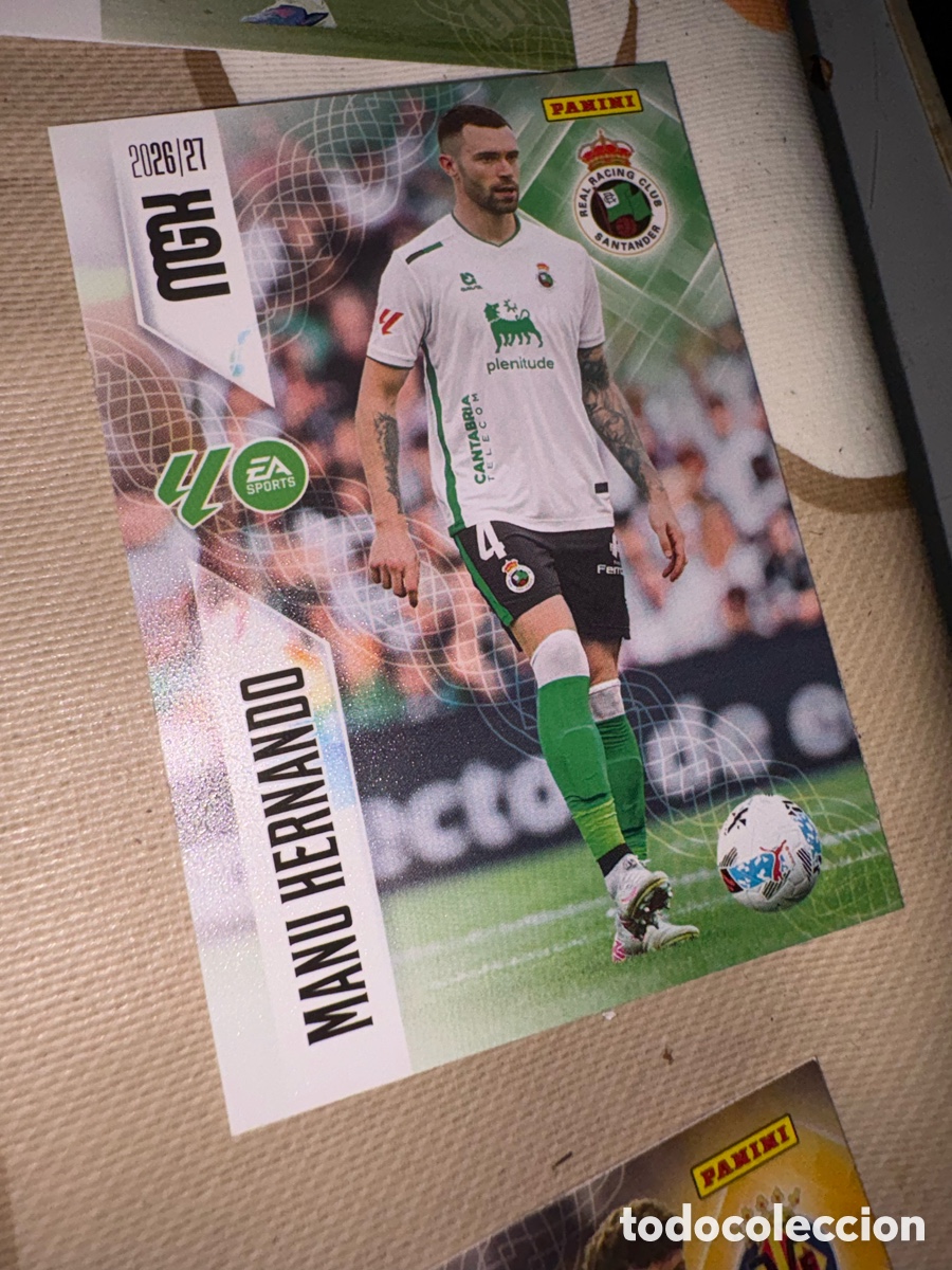 Cromos de f&uacute;tbol: Manu Hernando megacrack 2026-2027 26-27
