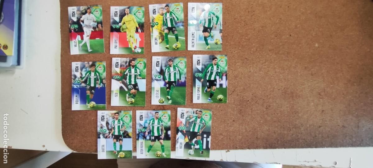 Cromos de f&uacute;tbol: NUEVOS MEGACRACKS 26/27 LOTE 11 CARTAS DEL REAL BETIS # PANINI