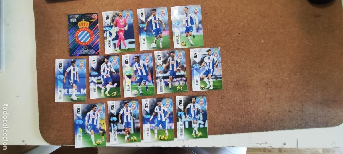 Cromos de f&uacute;tbol: NUEVOS MEGACRACKS 26/27 LOTE 13 CARTAS DEL RCD ESPA&Ntilde;OL # PANINI