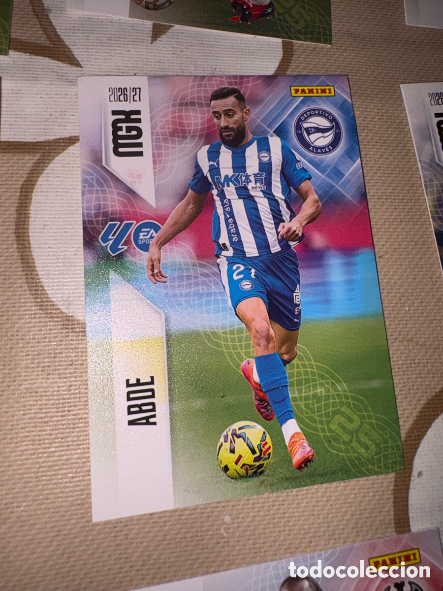 Cromos de f&uacute;tbol: Abde alav&eacute;s megacrack 2026-2027 26-27