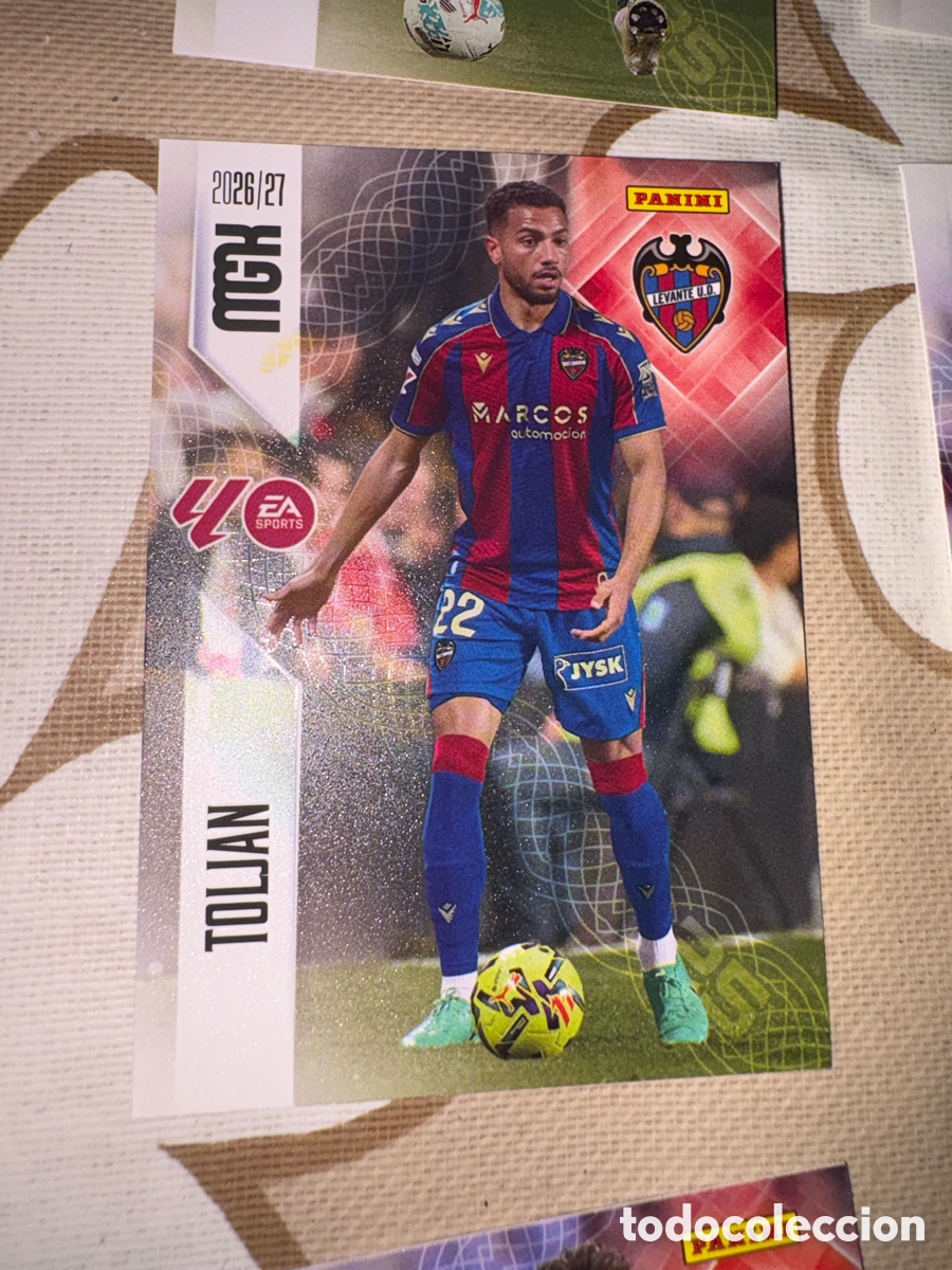 Cromos de f&uacute;tbol: Tolan levante megacrack 2026-2027 26-27