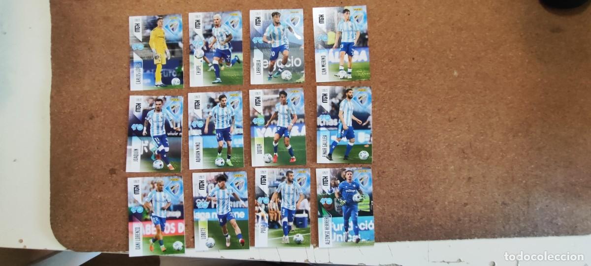 Cromos de f&uacute;tbol: NUEVOS MEGACRACKS 26/27 LOTE 12 CARTAS DEL MALAGA # PANINI