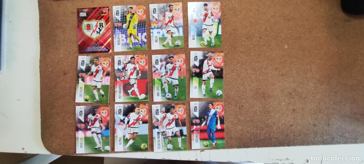 Cromos de f&uacute;tbol: NUEVOS MEGACRACKS 26/27 LOTE 12 CARTAS DEL RAYO VALLECANO # PANINI