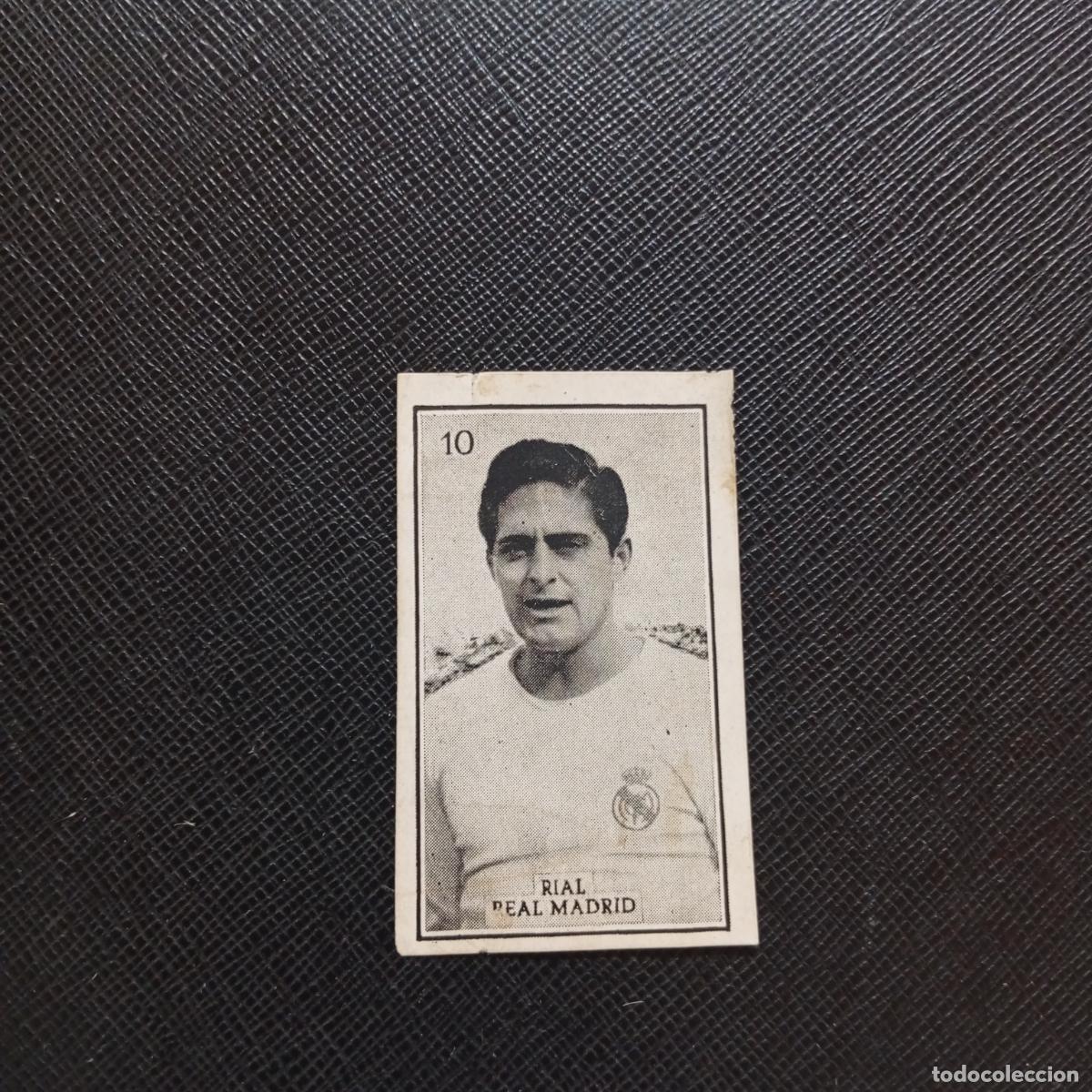 Cromos de f&uacute;tbol: 10 RIAL REAL MADRID GRAFICAS BRASIL 1956 1957 FUTBOL LIGA 56 57 - DESPEGADO - A174 PG523