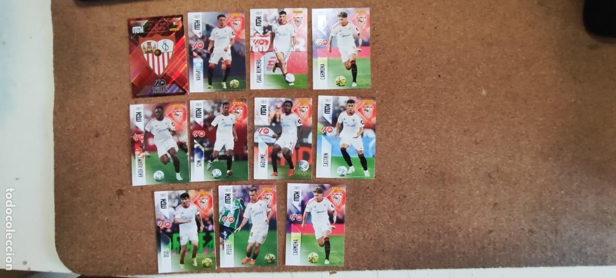 Cromos de f&uacute;tbol: NUEVOS MEGACRACKS 26/27 LOTE 11 CARTAS DEL SEVILLA # PANINI
