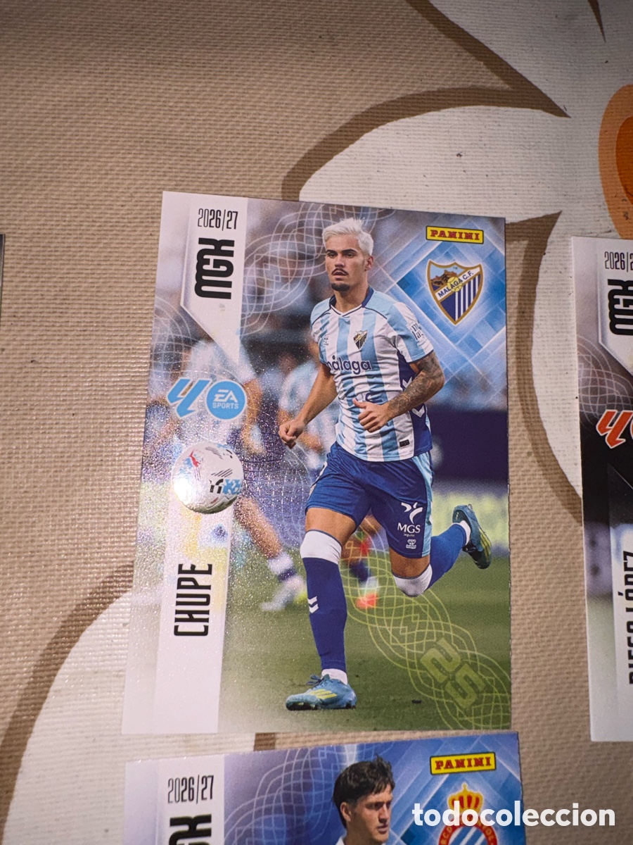 Cromos de f&uacute;tbol: Chupe M&aacute;laga megacrack 2026-2027 26-27