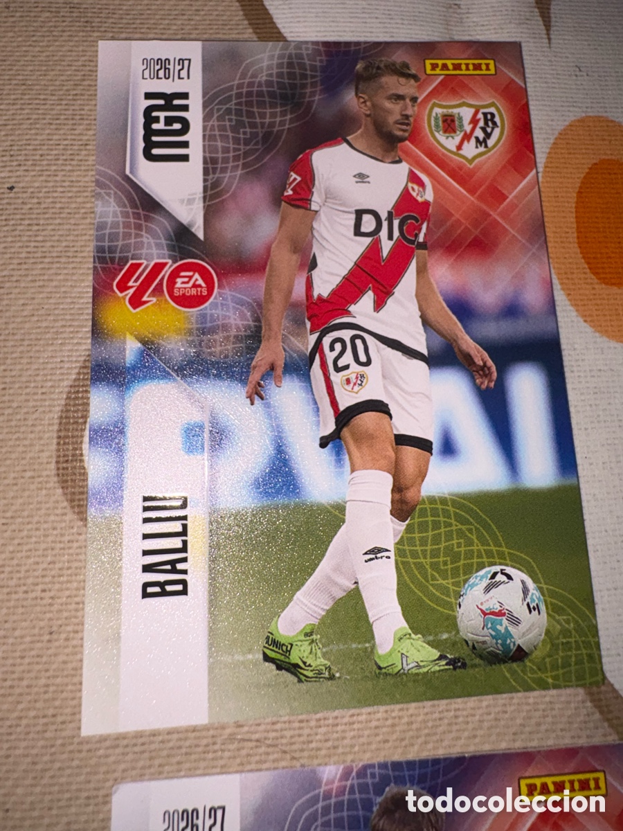 Cromos de f&uacute;tbol: Balliu rayo vallecano megacrack 2026-2027 26-27