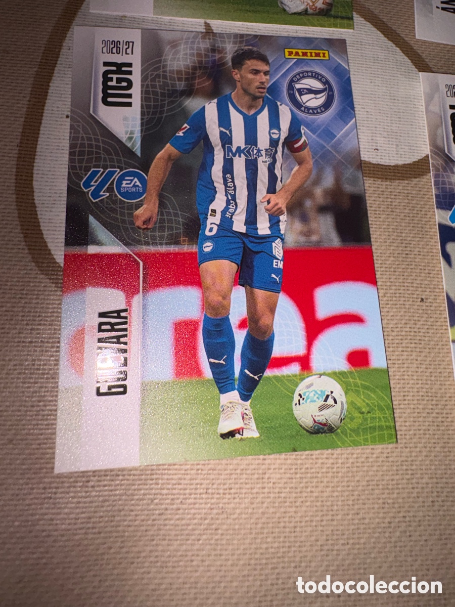 Cromos de f&uacute;tbol: Guevara alav&eacute;s megacrack 2026-2027 26-27