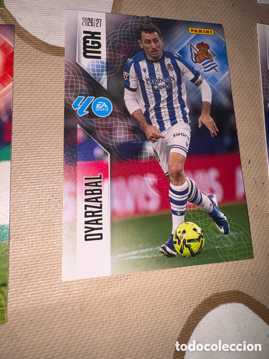 Cromos de f&uacute;tbol: Oyarzabal real sociedad megacrack 2026-2027 26-27