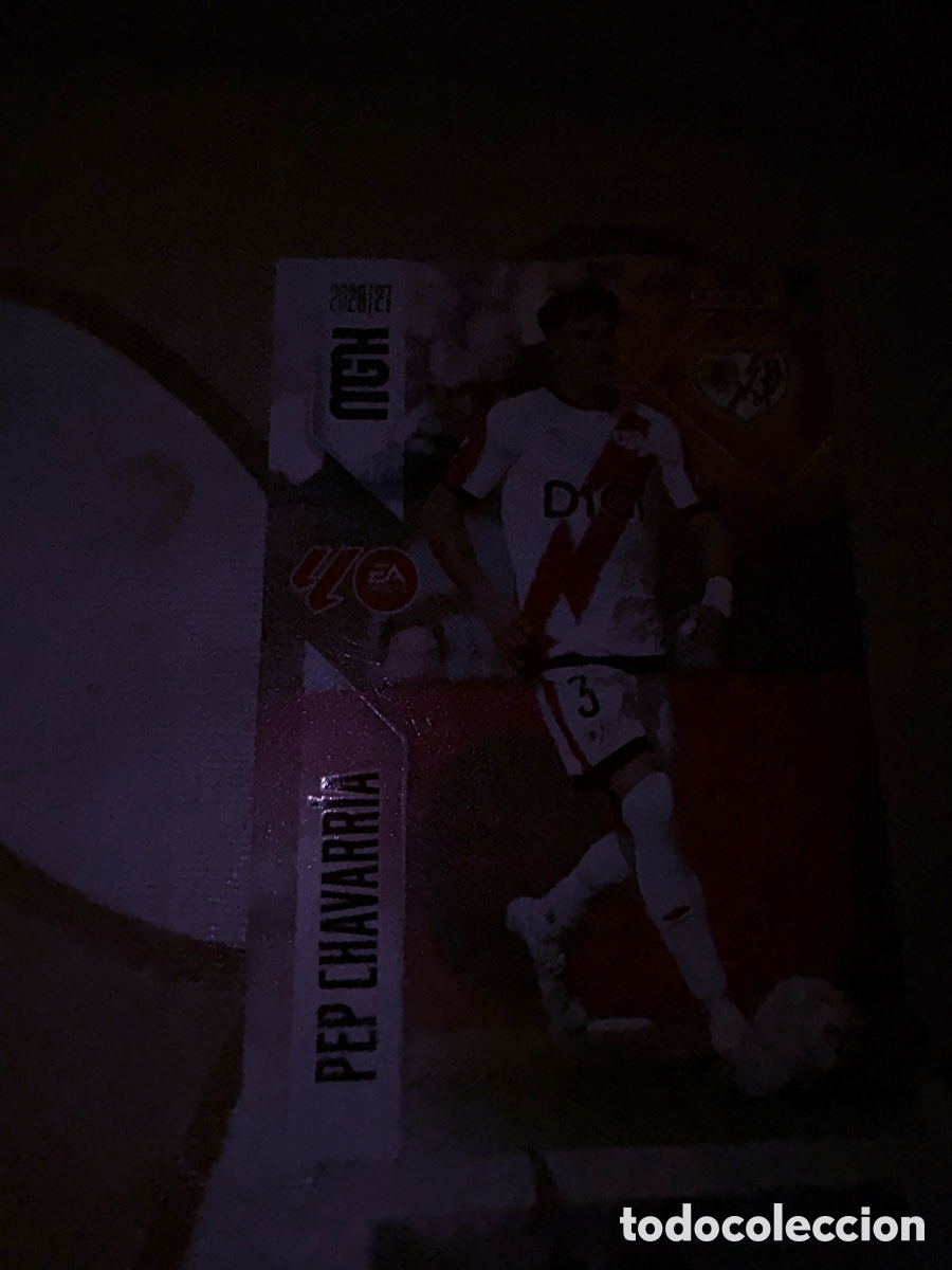 Cromos de f&uacute;tbol: Pep Chavarr&iacute;a rayo vallecano megacrack 2026-2027 26-27