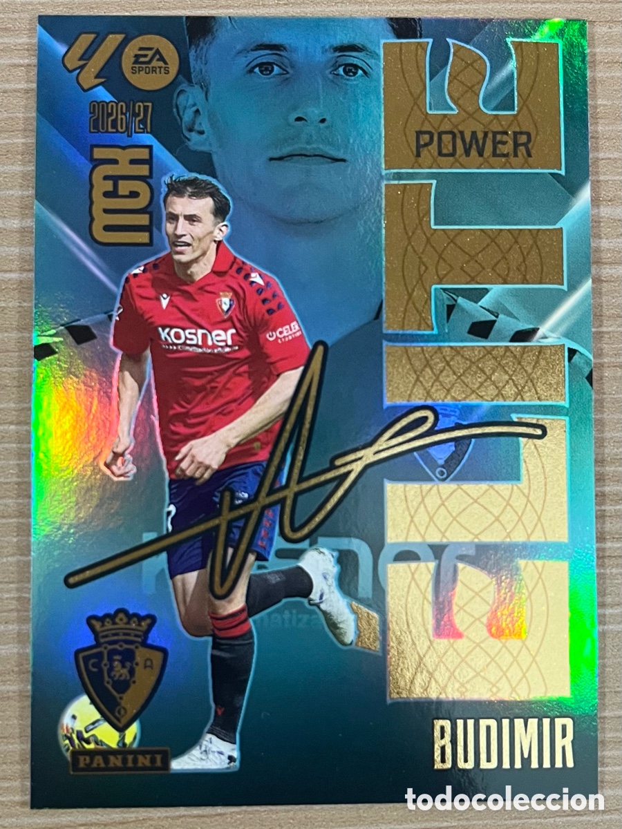 Cromos de f&uacute;tbol: Budimir Elite Power Megacracks 2026-27 - Osasuna