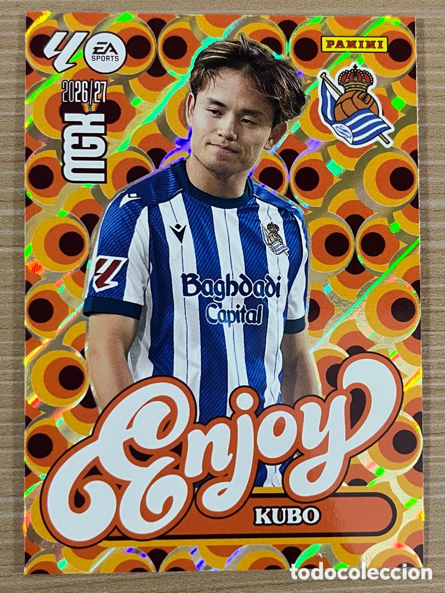 Cromos de f&uacute;tbol: Kubo Enjoy Megacracks 2026-27 - Real Sociedad
